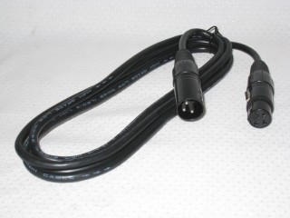 Câble Audio XLR de 2 mètres mâle à femelle pour micro, haut-parleur