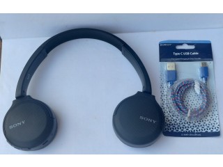 Sony WH-CH510 Casque Écouteurs Bluetooth sans fil avec micro pour appel téléphonique