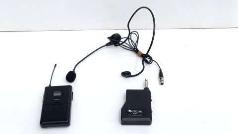FIFINE K037B Système de microphone sans fil avec micro-cravate et casque