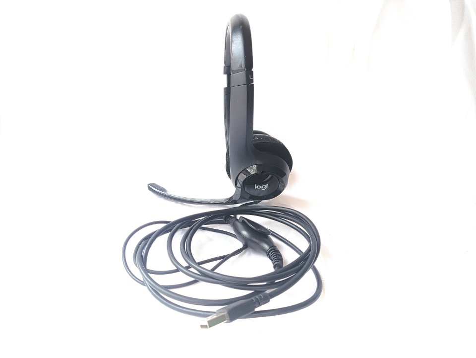 Logitech H390 Casque d\'ordinateur USB ClearChat Pro avec microphone